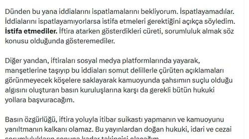 Bakan Göktaş'tan üç siyasetçiye yargı yolu: İftira ve itibar suikastı iddiası