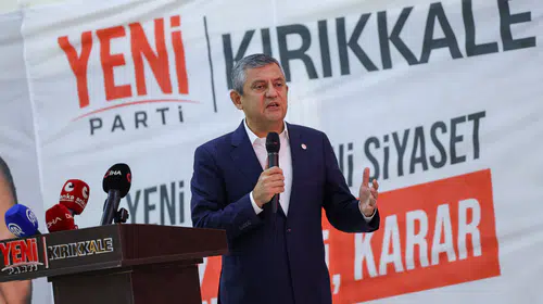 Özgür Özel'den Kırıkkale'de sandık vurgusu: Kararı örgüt verecek