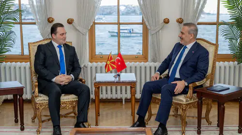 Bakan Fidan'ın İstanbul mesaisinde kritik konuk: Zülfikar Zeynula ile bir araya geldi