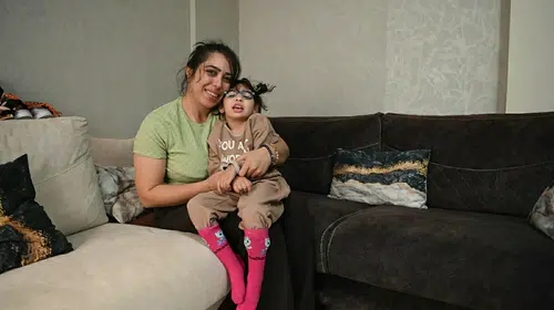 Minik Ekinsu'nun ilk adımları için umut kapısı aralandı
