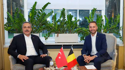Brüksel'de kritik diplomasi trafiği: Hakan Fidan ve Maxime Prevot masaya oturdu