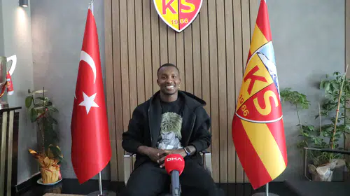 Daniel Moreno'dan iddialı hedef: Kayserispor'u zirveye taşımak için 20 gol sözü