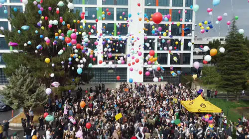 Minik Hasan'ın büyük zaferi: Hastane bahçesinde umut dolu veda
