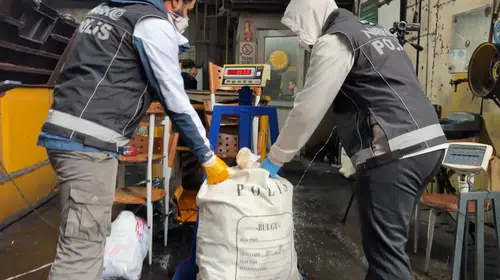İstanbul'da zehir tacirlerine ağır darbe: 10 ton uyuşturucu ateşe verildi