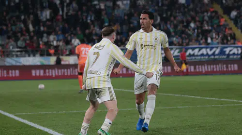 Fenerbahçe Rize deplasmanında hata yapmadı: 3-0