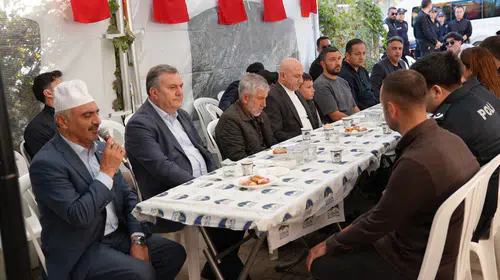 Ankara Emniyet Müdürü'nden şehit evine vefa ziyareti