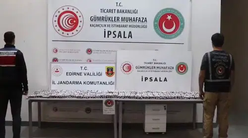 İpsala'da zehir tacirlerine geçit yok: Binlerce hap ele geçirildi