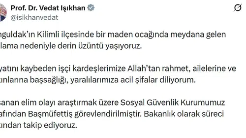 Zonguldak'taki maden faciası için Ankara'dan kritik hamle