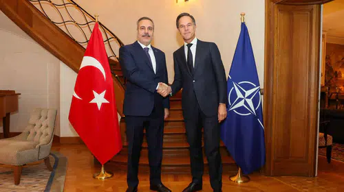 Brüksel'de kritik diplomasi trafiği: Hakan Fidan ve Mark Rutte bir araya geldi