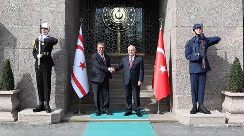 Ankara'da kritik temas: Bakan Güler ve Başbakan Üstel bir araya geldi