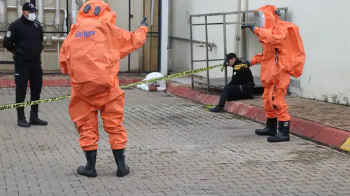 Kayseri'de nefes kesen KBRN tatbikatı: Endüstriyel kazalara karşı tam donanımlı hazırlık