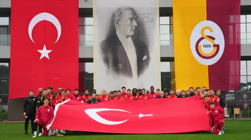 Galatasaray'da Konya mesaisi bitti: Cumhuriyet coşkusu sahaya yansıdı