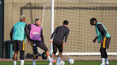Dev randevu öncesi Galatasaray'da taktik prova