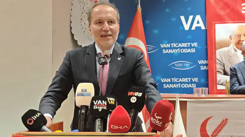 Fatih Erbakan'dan Van'da birlik vurgusu: Kimse aramıza nifak sokamaz