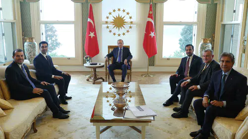 Vahdettin Köşkü'nde kritik görüşme: Erdoğan'dan Tuzla mesaisi