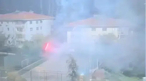 Levazım'da gece yarısı havai fişek paniği: Polis kaçan şüphelileri kıskıvrak yakaladı