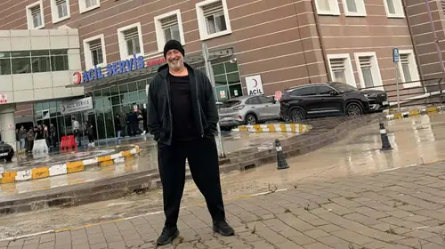 Ünlü komedyen Cem Yılmaz sağlık kontrolü için Çanakkale'de
