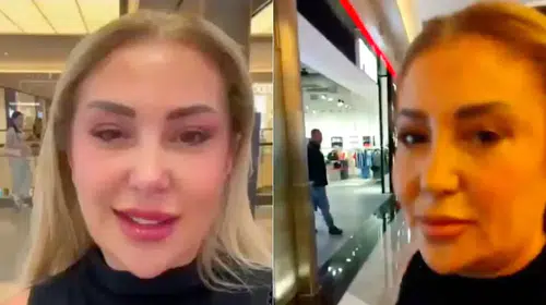 İstinyePark'ta Filistin protestosu: Klodya Medina güvenlik eşliğinde AVM'den çıkarıldı
