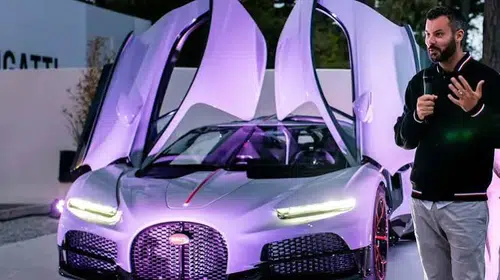 Bugatti Chiron’u çalındı, sahibi Porsche’siyle peşine düştü