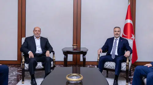 Diplomasi trafiğinde kritik zirve: Hakan Fidan, Hamas heyetini kabul etti