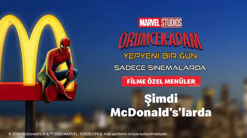 Örümcek Adam hayranlarını restoranlarına bekliyor: McDonald's'tan dev kampanya!