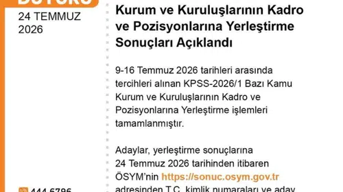 Binlerce adayın beklediği haber geldi: KPSS tercih sonuçları erişime açıldı