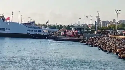 Heybeliada'daki Deniz Harp Okulu binasında yangın çıktı