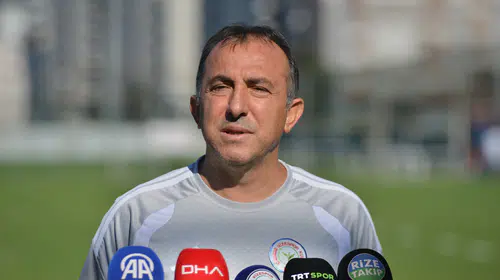 Rizespor'da Samsunspor maçı öncesi Uçar'dan transfer ve kadro açıklamaları