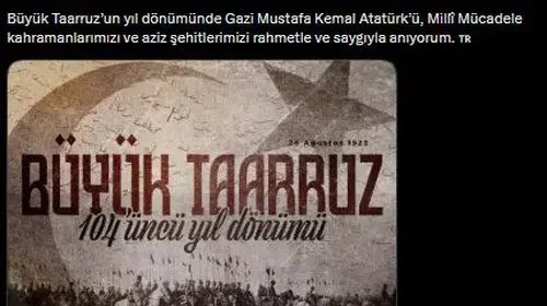 İletişim Başkanı Duran: Büyük Taarruz, Anadolu'nun ebedi Türk yurdu olduğunun ilanıdır