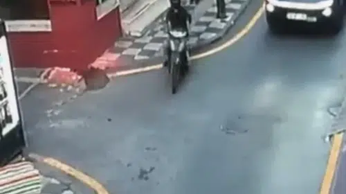 Bartın'da Vali Yardımcısına motosiklet çarptı
