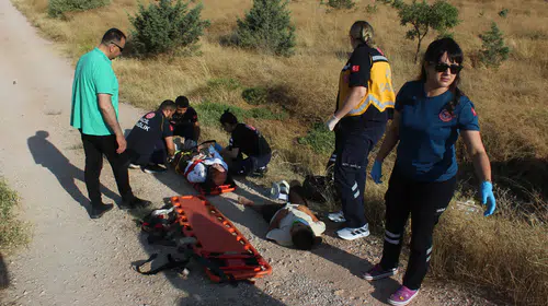 Aksaray'da tatil kazası: Otomobil takla attı, 3'ü çocuk 5 yaralı
