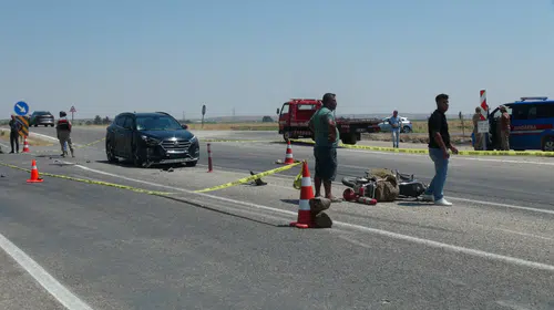 Kilis'te feci kaza: Motosiklet sürücüsü hayatını kaybetti