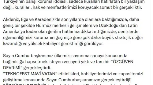 Mavi Vatan'ın yeni rotası: TEKNOFEST ile denizlerde stratejik sıçrama