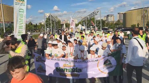 Başakşehir'de çocuklar namaz programında buluştu