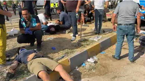 Ankara-Eskişehir yolunda kaza: 1 ölü, 16 yaralı