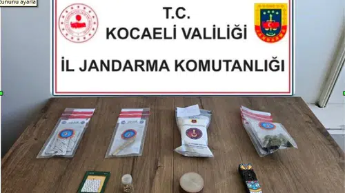 Körfez'de jandarma operasyonu: Otomobilde 200 gram kokain ele geçirildi
