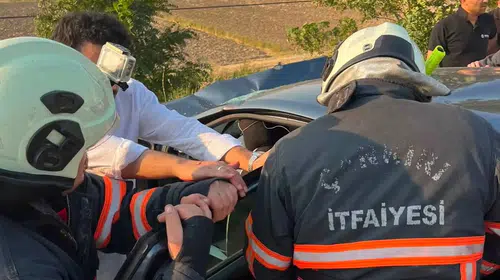 Çankırı'da kaza sonrası ekipler seferber oldu: 1 ölü, 6 yaralı
