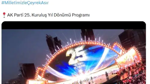 Emine Erdoğan’dan AK Parti’nin 25. yılına anlamlı mesaj