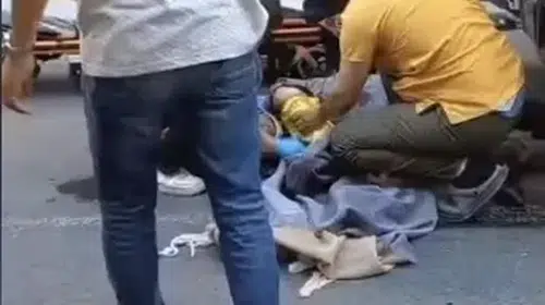 Küçükçekmece'de hafriyat kamyonu kazası: Bir kişi yaralandı