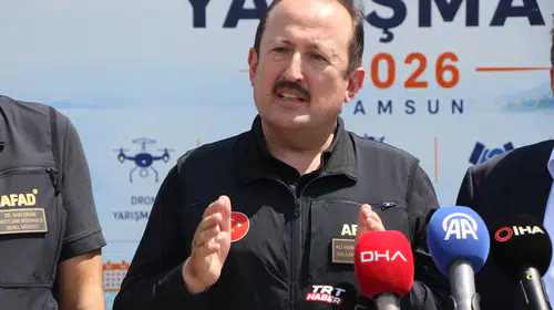 AFAD Başkanı: Dronlarla 3 yılda 244 kişiye sağ ulaşıldı