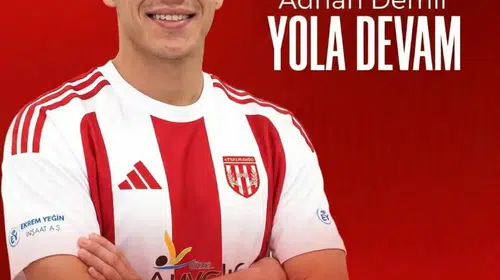 Ayvalıkgücü Belediyespor sol bek Adnan Demir ile yola devam ediyor