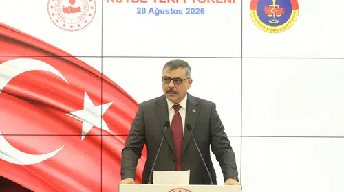 Jandarma Karargahında Rütbe Töreni: 56 Personele Yeni Rütbeleri Takdim Edildi