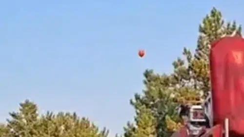 Bolu Göynük'te orman yangınına havadan ve karadan müdahale