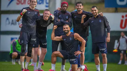 Trabzonspor, Ferencvaros hazırlıklarına başladı