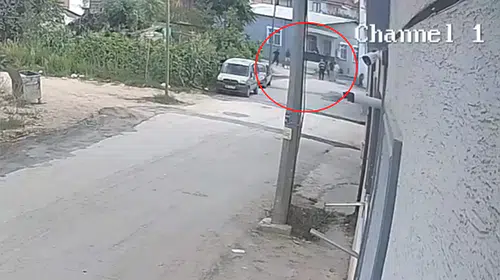 Bursa'da ev sahibi kiracısını tüfekle vurdu: O anlar kamerada
