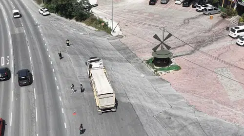 Arnavutköy’de ağır vasıtalara sıkı kontrol: 70 araca 701 bin 376 lira ceza