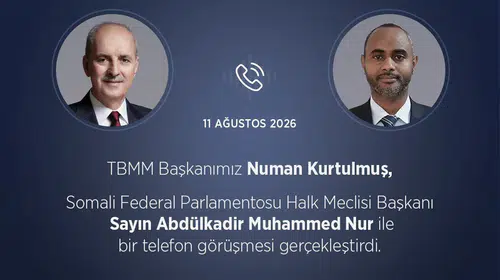 Kurtulmuş'tan Somalili mevkidaşı Nur'a Ankara daveti