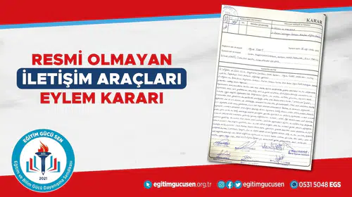 Öğretmenlerin dijital mahremiyet mücadelesi: Eğitim Gücü Sen'den yeni karar