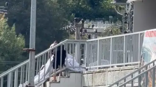Zonguldak'ta pankart saldırganı hakkında tutuklama kararı