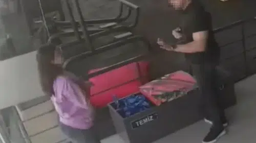 Mersin'de spor salonunda boğaz sıkma anları kamerada: Şüpheli adli kontrolle serbest